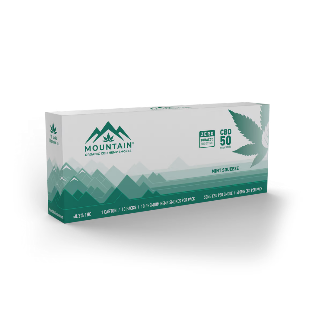 Mountain Smokes Menta 10ct (Rueda)